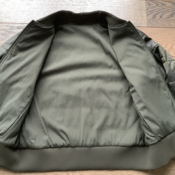 lululemon athletica Olive Bomber Jacket - Picture 10 of 12